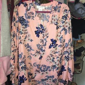 Floral Pattern Blouse 